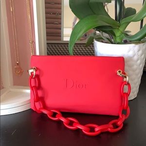❌SOLD❌Dior red mini hand bag